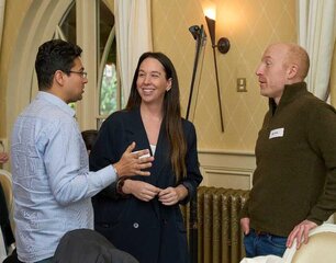 RWA team members at an event