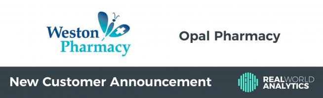 Welcome our new customers: Weston Pharmacy and Opal Pharmacy!